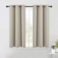 NICETOWN Modern Blackout Curtains Noise Reducing, Thermal Insulated and Privacy Room Darkening Drape Panels for Boy's Guest Room Door…