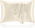 Bedelite Satin Pillowcase for Hair and Skin, Super Soft and Cooling Similar to Silk Pillow Cases 2 Pack with Envelope Closure, Gift for Wom…