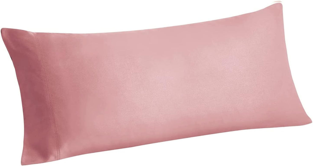 Bedelite Body Pillow Case Cover, Rayon Made from Bamboo, Cooling Body Pillow Cover for Hot Sleepers and Night Sweats, Breathable & Silky So…