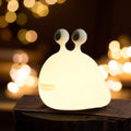 Led Cute Slug Night Light, Dimmable Kawaii Lamps, Super Squishy Silicone USB Rechargeable Touch Control Night Lamp, Used for Camping…