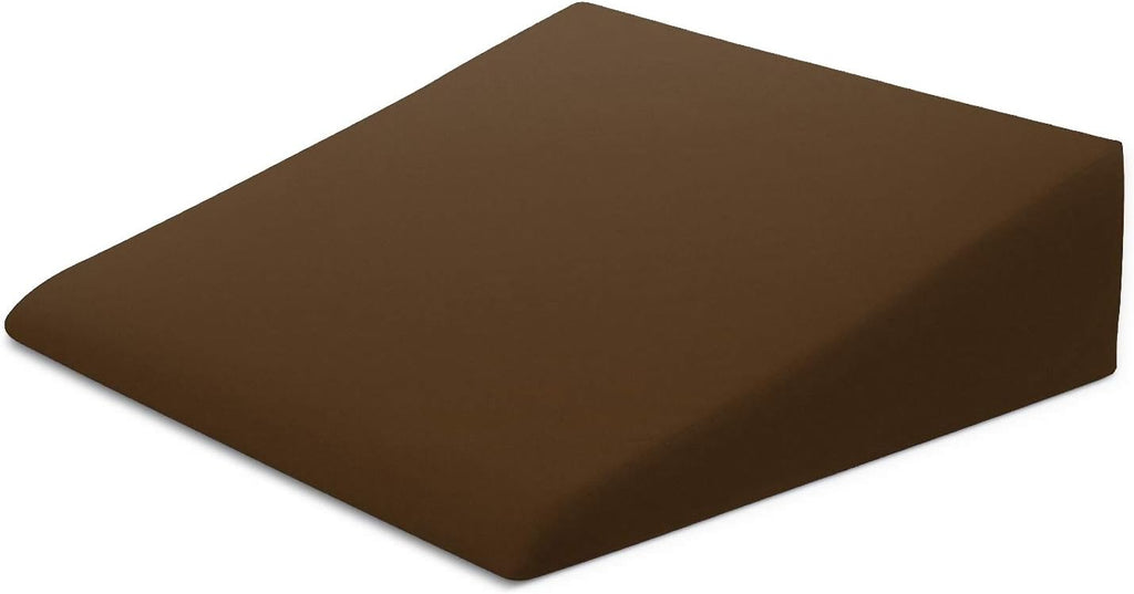 XtremeComforts Xtreme Comforts Wedge Pillow Cover - Allergy-Friendly & Easy to Clean Cover - Fits Our (27" x 25" x 7") Wedge Pillow – Brown…