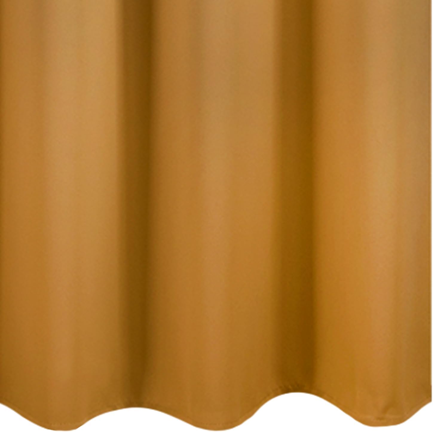 Lemomo Mustard Yellow Thermal Blackout Curtains/38 x 84 Inch/Set of 2 Panels Room Darkening Curtains for Bedroom 84 Inch silver