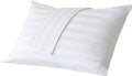 Stnomyhome Cotton Pillow Protectors with Zipper Durable Soft Breathable Pillow Cover Queen Size 2 Pack 2 Pack Cotton White