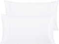 NTBAY Egyptian Cotton King Pillowcases - Set of 2, 500 Thread Count Cotton Pillowcases - Soft and Breathable Envelope Closure Pillow…
