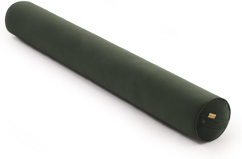 Body Pillow for Adults, Long Round Pillow, Big Cylindrical Pillow, Large Full Bolster Pillows for Side Sleepers (Jade Green, 59"*7.87")