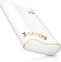 Royaltherapy Royal relaxation King Memory Foam Pillow – Ergonomic Cervical Pillow for Neck and Shoulder Pain – Medium Firm Contour Pillow…
