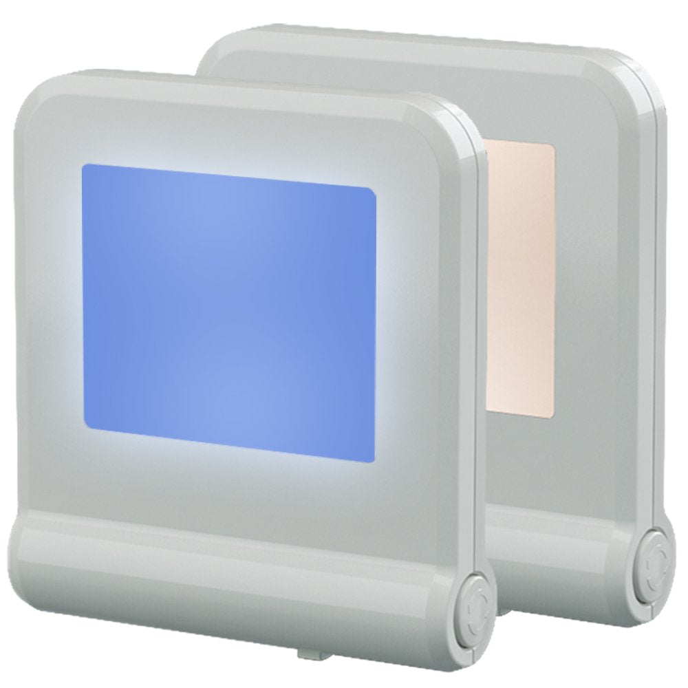 Maz-Tek Plug in LED Night Light with Smart Dusk to Dawn Sensor, Multi-Color Changeable Nightlights, Energy Efficient Night Lamp for Bedroom…