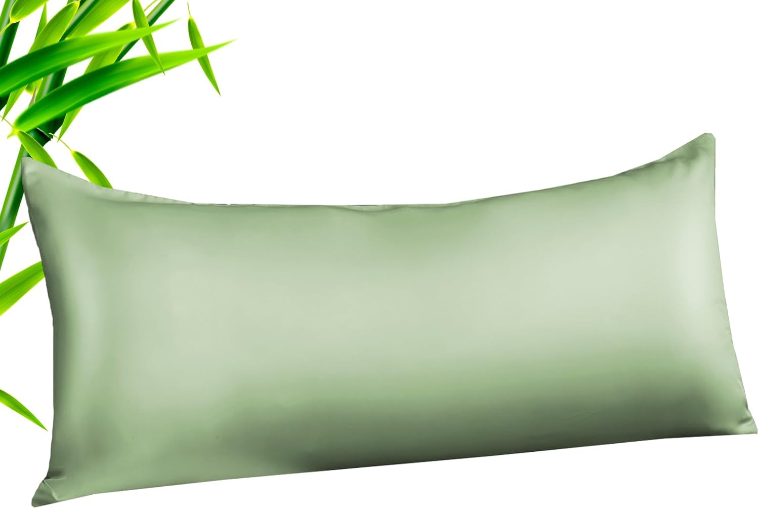 TELUS Body Cooling Pillow Case Cover, Bamboo Rayon & Lyocell Pillowcase with Zipper Closure, Breathable Pillow Case for Hot Sleepers and…