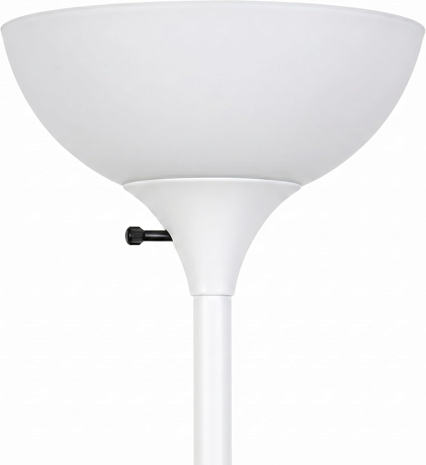 Brightech Sky Dome Double – High Brightness Torchiere Floor Lamp with 2 Reading Lights for Living Rooms, Bedrooms – Replace Halogen…