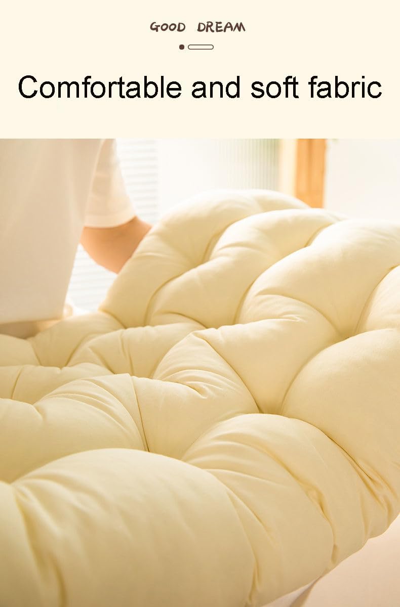 LQdpdd College Dorm Bed Bolster Pillow Long Reading Rectangular Headboard Pillow Backrest Support Cushion for Sitting in Bed Daybed Pillows…