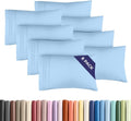 Standard Pillow Cases Set of 8 - Ultra Soft Hotel Quality Pillowcase Covers - Comfy & Wrinkle Free - Shrink, Stain and Fade Resistant…
