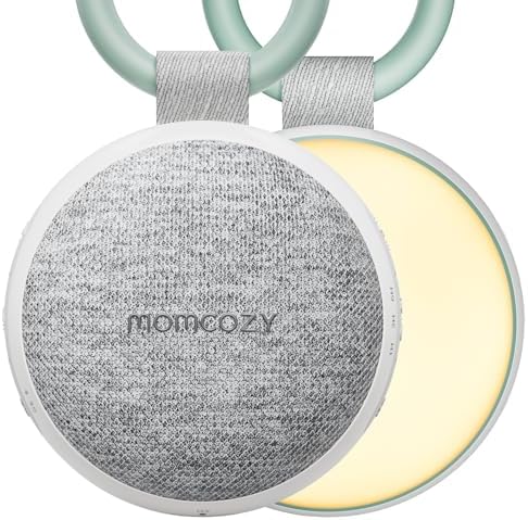 Momcozy Baby Sleep Bundle: Portable Sound Machine and App Remote Control Sound Machine, Home & Travel Sound Machines Bundle, Baby Registry,…