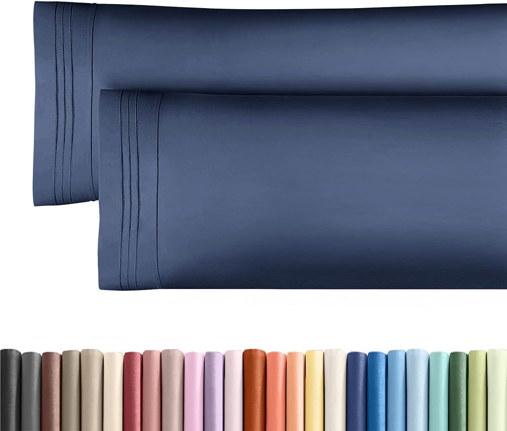 Body Pillowcases Set of 2-20x54 Long Body Pillow Case - Soft Body Pillow Cover for Sleeping & Side Sleepers - Comfy, Breathable & Wrinkle…