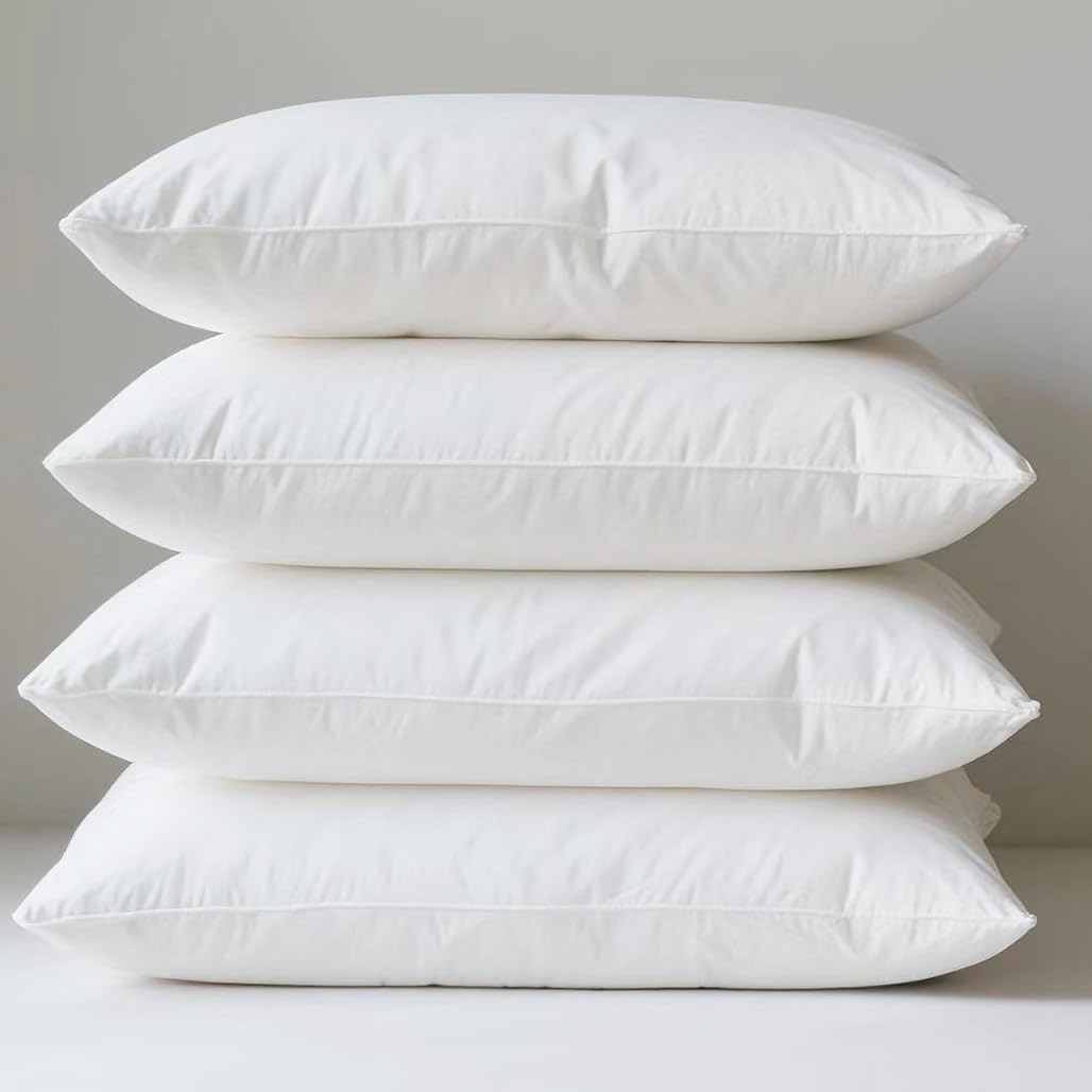 Waterproof Pillow Protectors 8 Pack King 20x38 Inches with Hidden Zipper Dust Moisture Sweat Proof Pillow Case Cover Protector Soft…