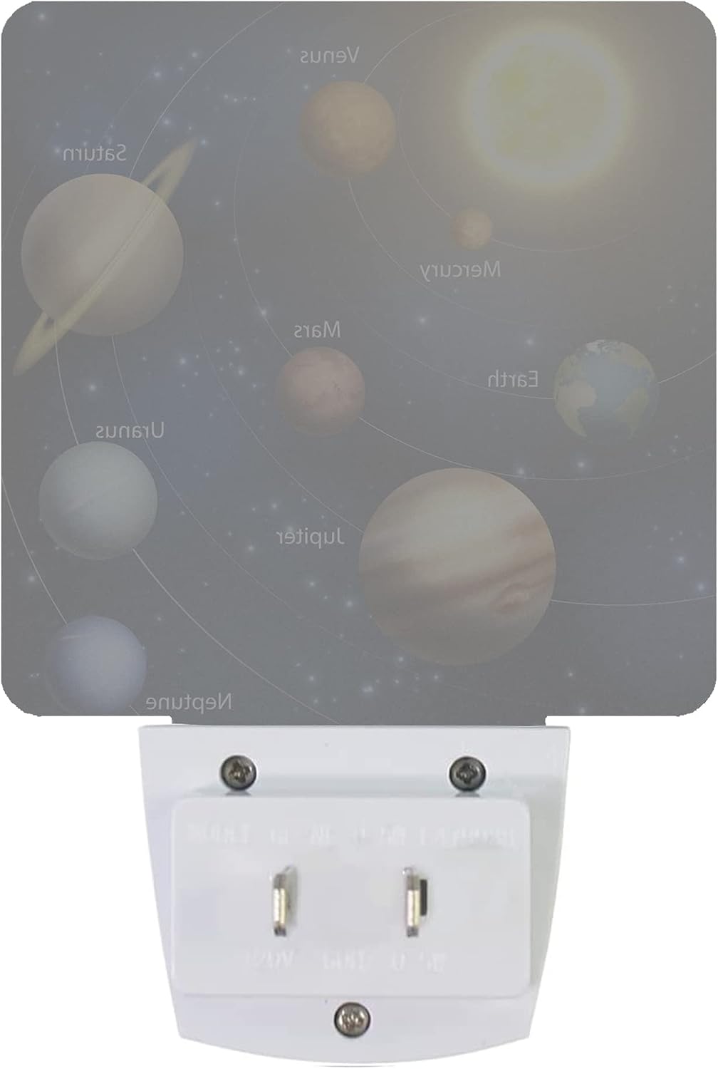 Planet Solar System Universe Galaxy Space Night Light Plug-in LED Nightlights Auto Sensor Night Lamp Dusk-to-Dawn Lamp Home Decor for…