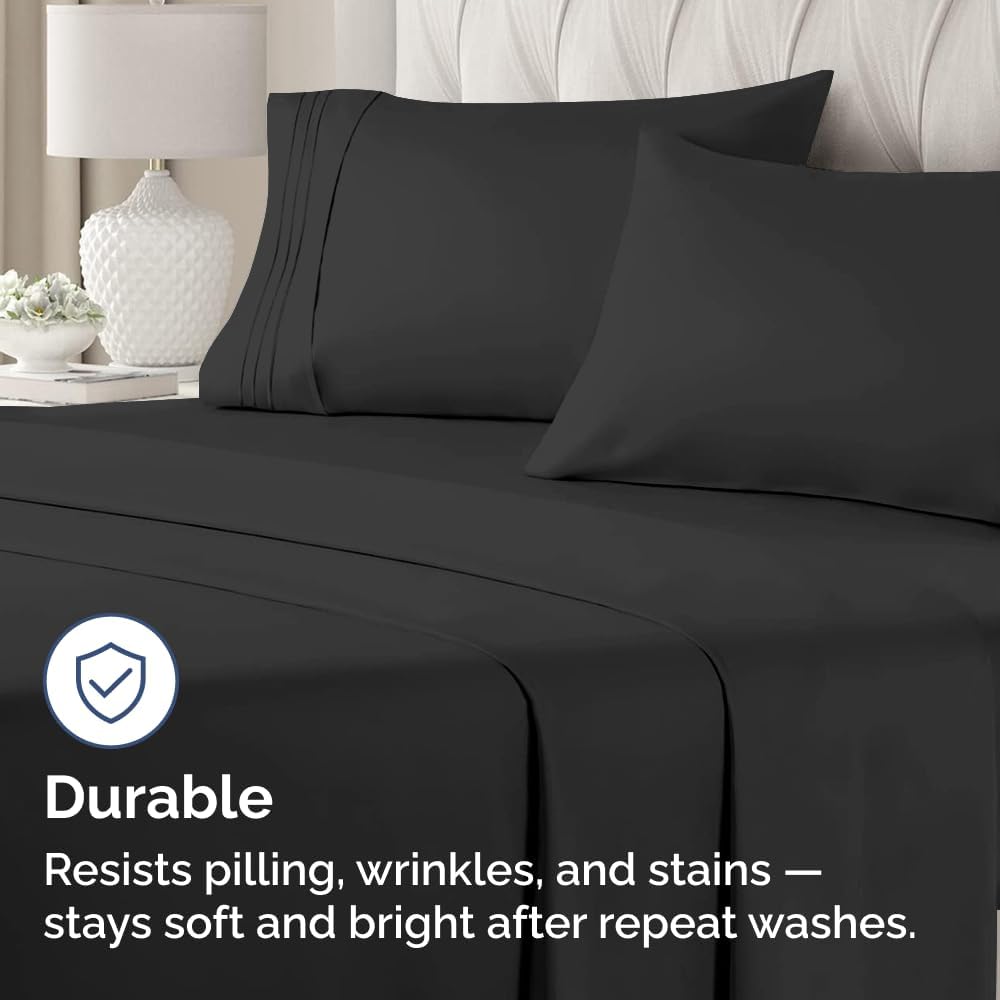 King Standard Pillow Cases Set of 2 - Ultra-Soft Hotel Quality Pillowcase Covers - Comfy, Cozy & Fade Free - Wrinkle Resistant - Machine…