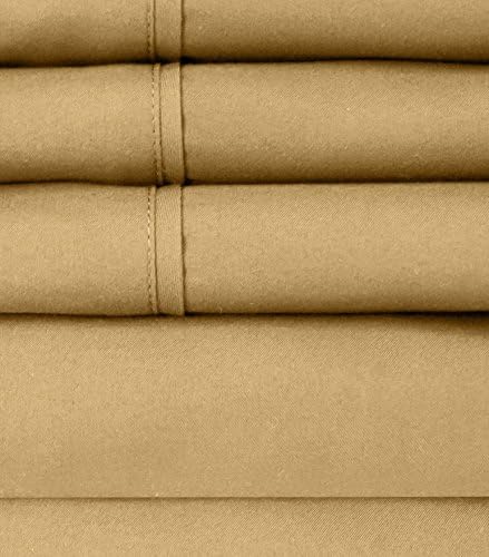 Full Size Bed Sheets - 6 Piece 1500 Supreme Collection Fine Brushed Microfiber Deep Pocket Full Sheet Set Bedding - 2 Extra Pillow Cases…