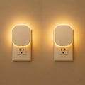 Hiwrolat Plug-in LED Backlit Night Light with Motion Sensor & Dusk to Dawn Sensor, 2700K Soft Warm White Nightlight with Dimmable Br…