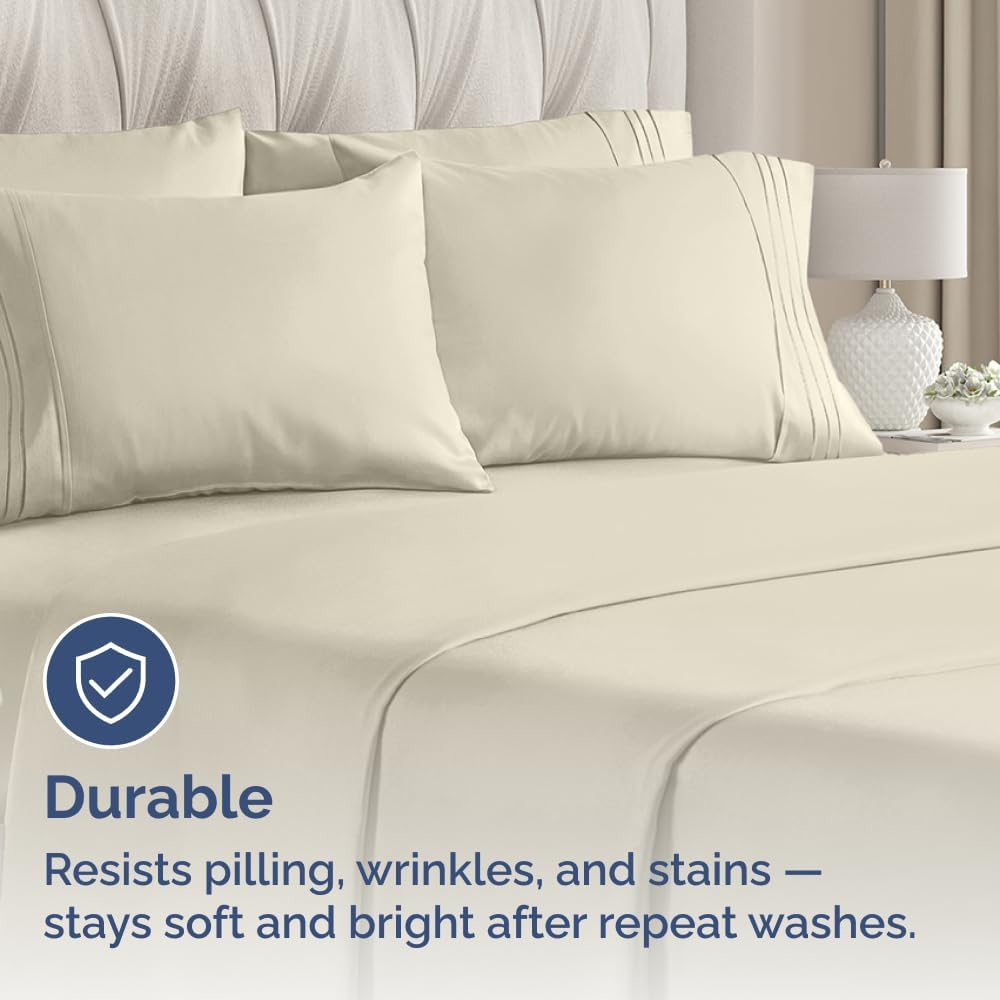 CGKUnlimited King Pillow Cases Set of 10 - Ultra Soft Hotel Quality Pillowcase Covers - Comfy & Wrinkle Free - Shrink, Stain and Fade Resis…