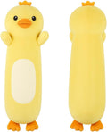 Tianmihou 22 Inch Cute Duck Plush Body Pillow, Soft Squishy Yellow Duck Plush Stuffed Animal Large Toy, Cuddle Long Pillow Plushies Gift…