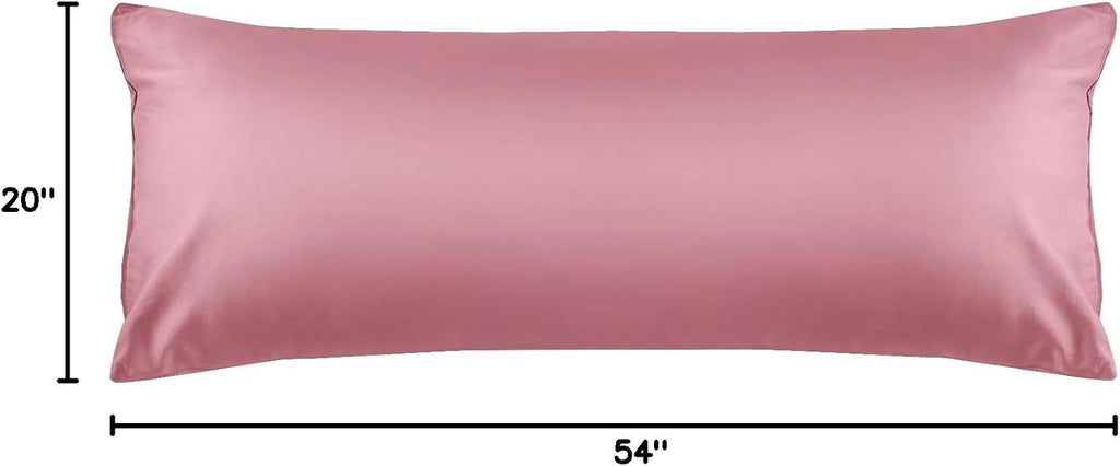 Warmstar Cotton Body Pillow Cover 1 Pack, 600 Thread Count Body Pillow case 20"x54", Long Body Pillow Case Cover Soft Breathable with…