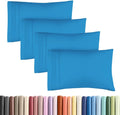 King Standard Pillow Cases Set of 4 - Soft Hotel Quality Pillowcase Covers - Comfy Bedding for Women, Men, Kids & Teens - Machine…