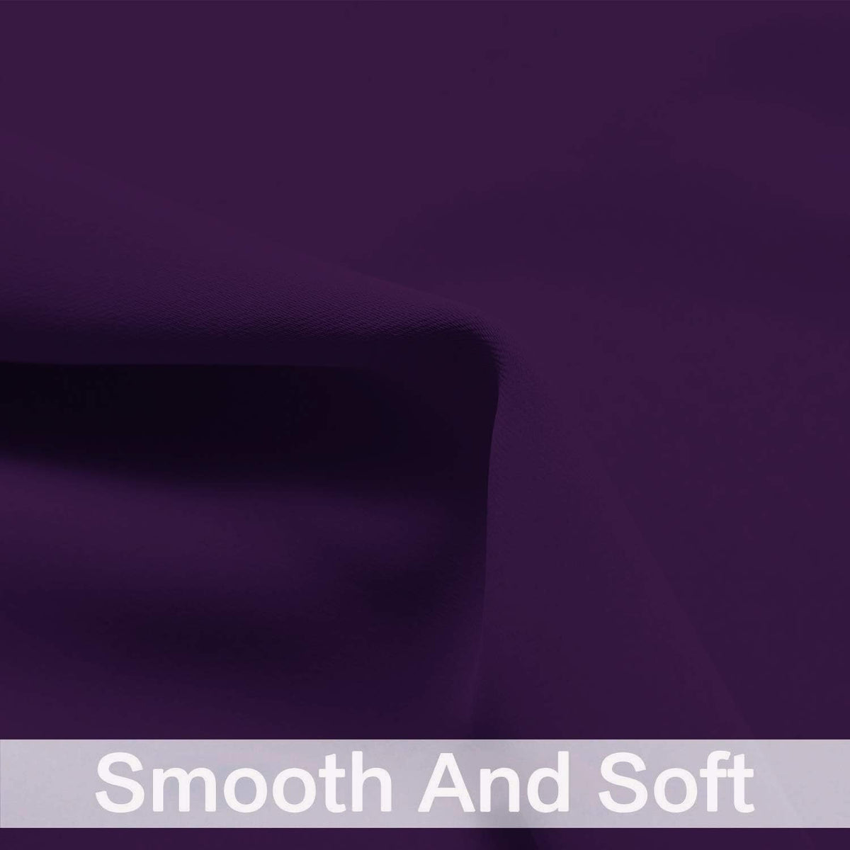 Yakamok Blackout Curtains Room Darkening Thermal Insulated Grommet top Window Curtains for Living Room, 38 x 45 Inch, Purple, Set of 2