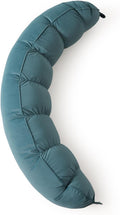 Peallow(Pat. Pend) – Long Round Body Pillow for Adults, Bolster Pillow for Sleeping, Soft and Supportive Pillow for Sleeping & Lumbar…