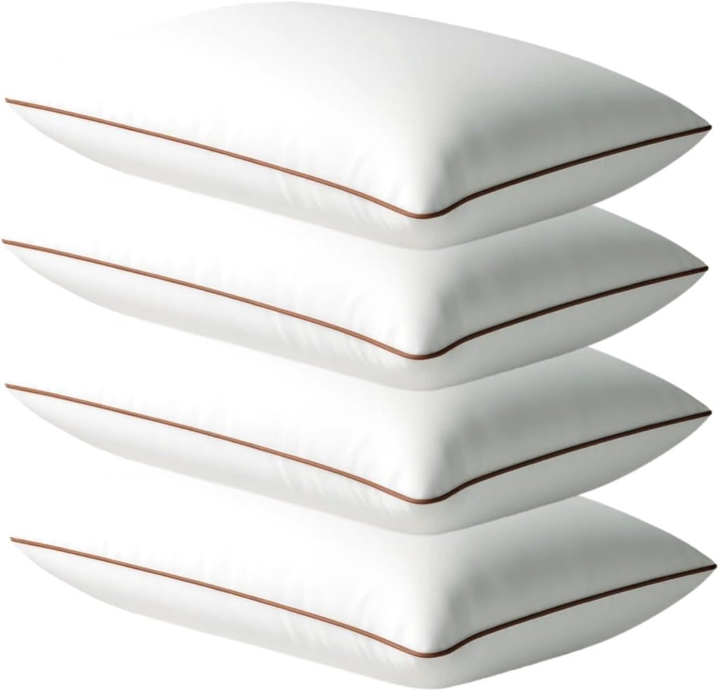 Luxury Hypoallergenic Sleeping Bed Pillows - Soft and Supportive - Premium Down Alternative Fill - Ideal for Side, Back, and Stomach…