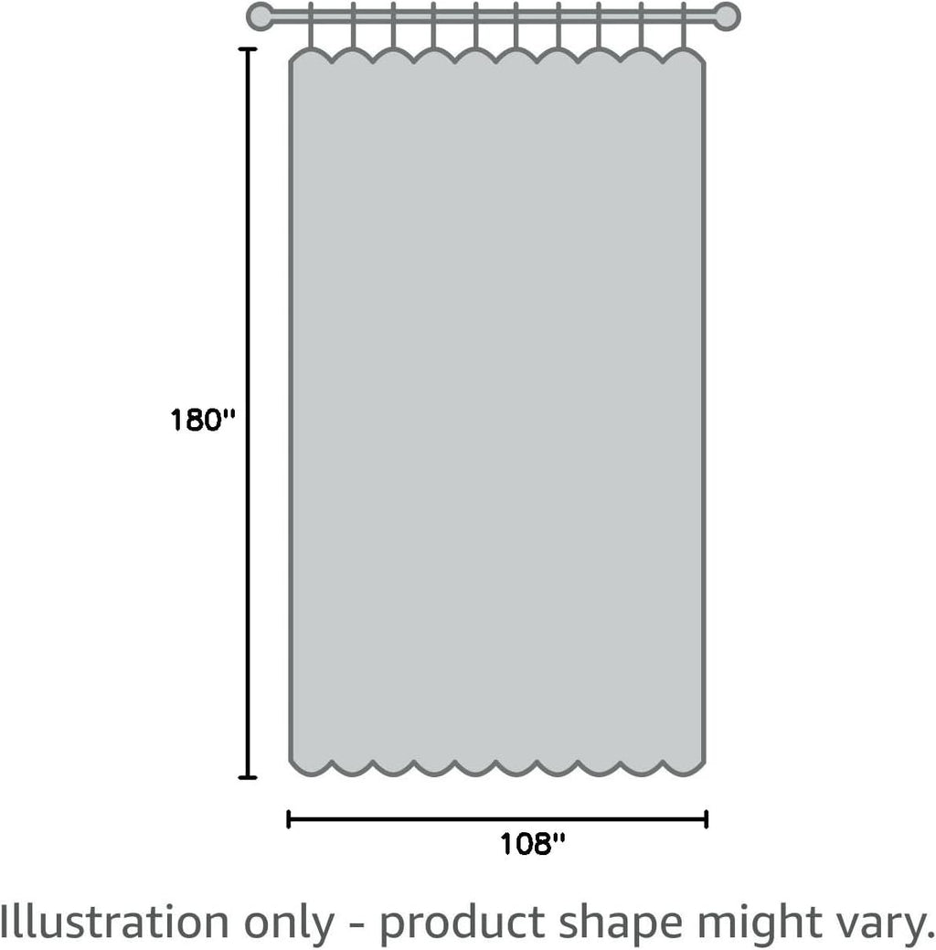 Rybhome RYB HOME Room Divider Curtains Blackout, Total Privacy Curtains Screen Partition, Noise Block & Thermal Insulated Drapes for Bedroo…