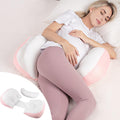 Chilling Home Pregnancy Pillow for Sleeping Portable, Maternity Pillow for Side Sleeper, Travel Wedge Pillow, Body Pillow Support for…
