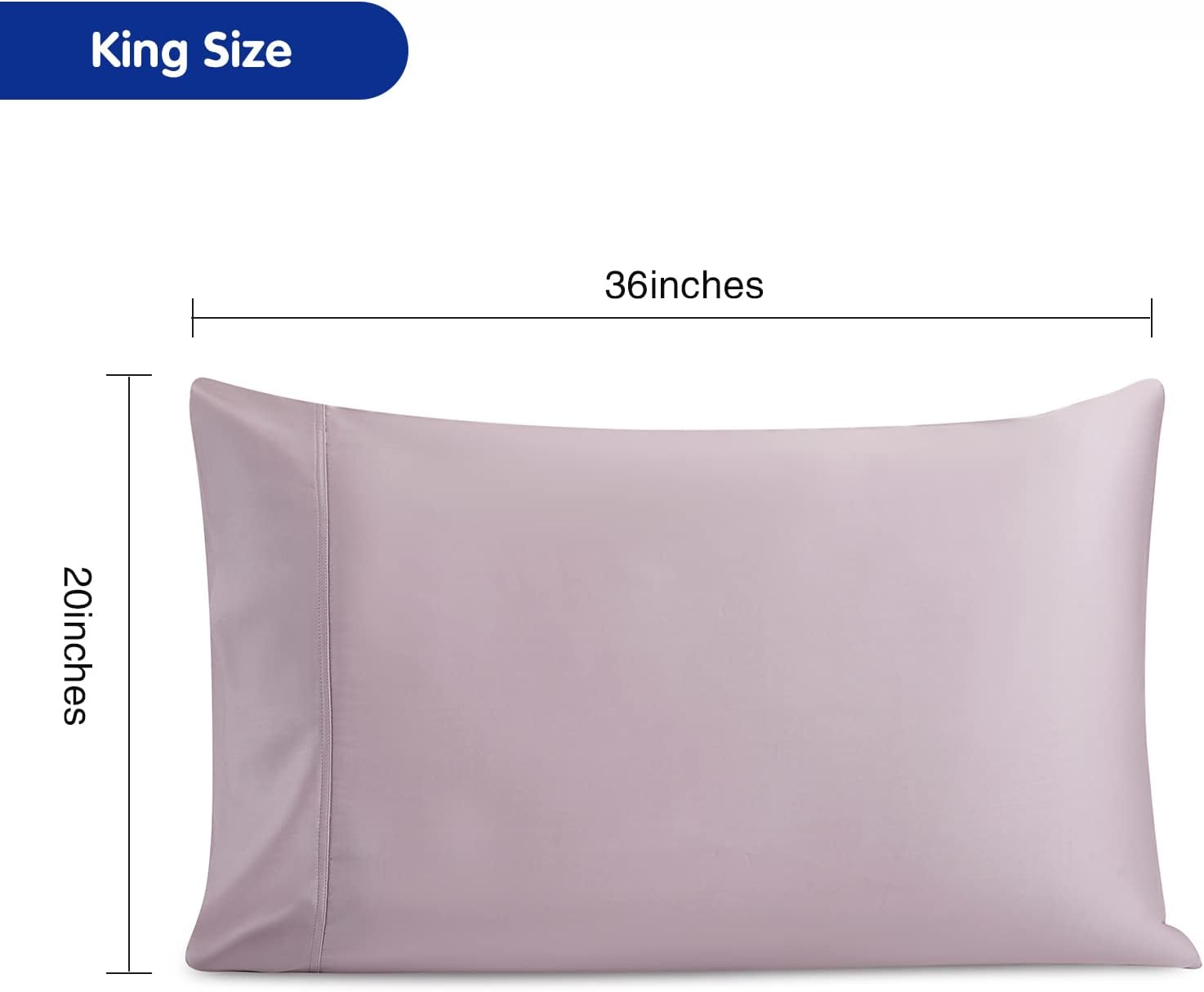 Stnomyhome 100% Eucalyptus Tencel Lyocell Cooling Pillowcase Set of 2, Moisture Wicking, Temperature Regulating, Soft &Smooth Sateen Pillow…