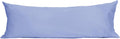 Sunflower Body Pillowcase 100% Cotton Long Pillow Cover/Case Envelope Closure 1 Pack, 20×54 inches Purplish Blue, Soft and Breathable