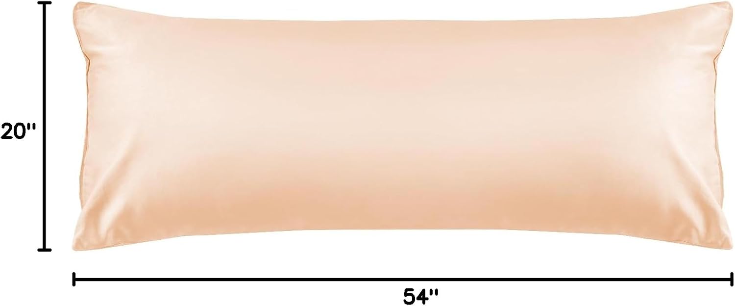 Warmstar Cotton Body Pillow Cover 1 Pack, 600 Thread Count Body Pillow case 20"x54", Long Body Pillow Case Cover Soft Breathable with…