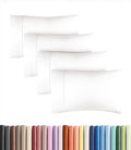 CGKUnlimited King Pillow Cases - 4 Pack - Super Soft Pillowcase Covers - Envelope Enclosure - Hotel Quality Pillow Protectors - Wrinkle Fre…