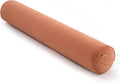 Body Pillow for Adults, Long Round Pillow, Big Cylindrical Pillow, Large Full Bolster Pillows for Side Sleepers (Amber Orange, 47.24"*7.87")