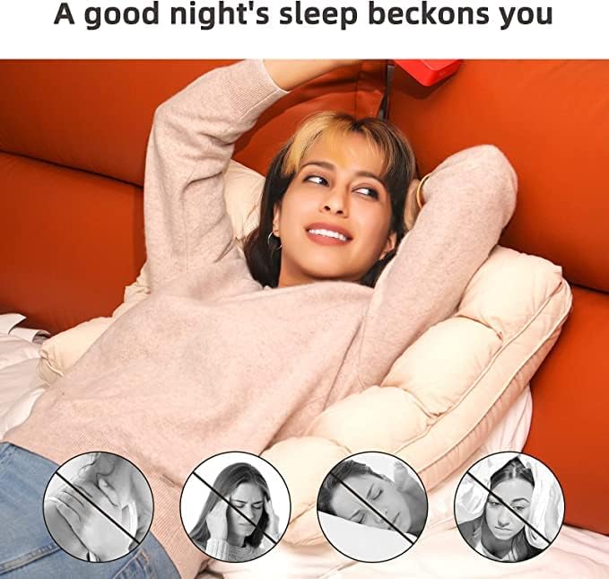 Yourmoon YOUR MOON Pillows Standard Size Set of 2, Soft Support Standard Pillow 2 Pack for Bed, Fluffy Down Alternative Pillow, Luxury Hote…