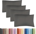 King Standard Pillow Cases Set of 4 - Soft Hotel Quality Pillowcase Covers - Comfy Bedding for Women, Men, Kids & Teens - Machine…