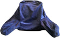 ComfortSpa Reading Pillow Replacement Cover for 19 inch Back Rest Pillow, Polyester Velour Machine Wash and Dry (Navy Blue)