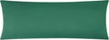 Evolive Ultra Soft Microfiber Body Pillow Cover/Pillowcases 21"x54" with Hidden Zipper Closure (21"x54" Body Pillow Cover, Evergreen)