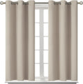 BGment Room Darkening Curtains 54 Inches Long - Grommet Thermal Insulated Drapes Window Treatment Curtains for Bedroom, 2 Panels, 38 x 54 I…