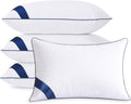 Meoflaw Pillows King Size Set of 4, Soft Microfiber King Pillows with Hollow Fiber, Hotel Quailty Bed Pillows for Sleeping 4 Pack for Back, St…