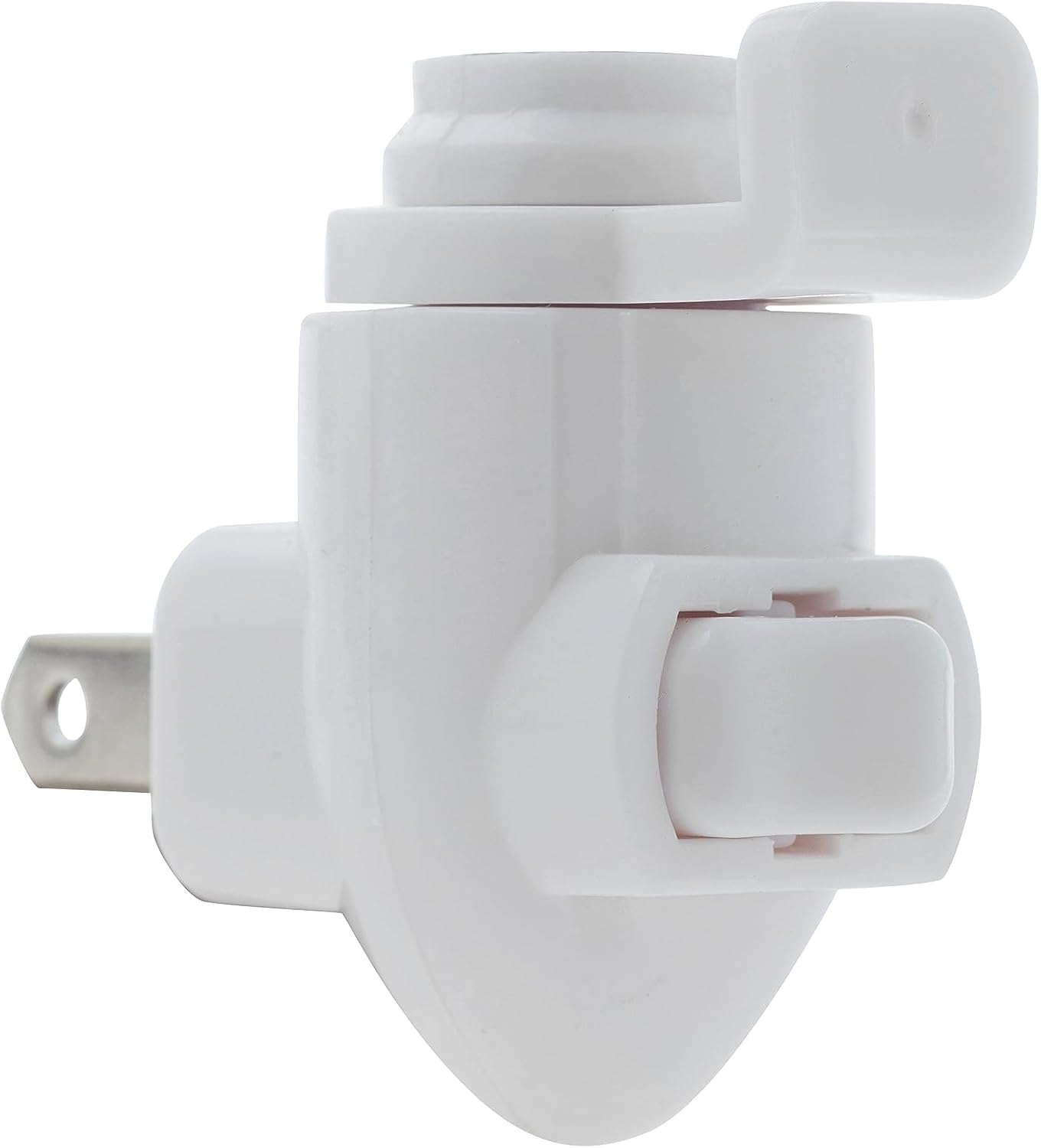 Creative Hobbies Plug In Night Light Module, White Plastic, Great for Making Your Own Decorative Night Lights, Pack of 10