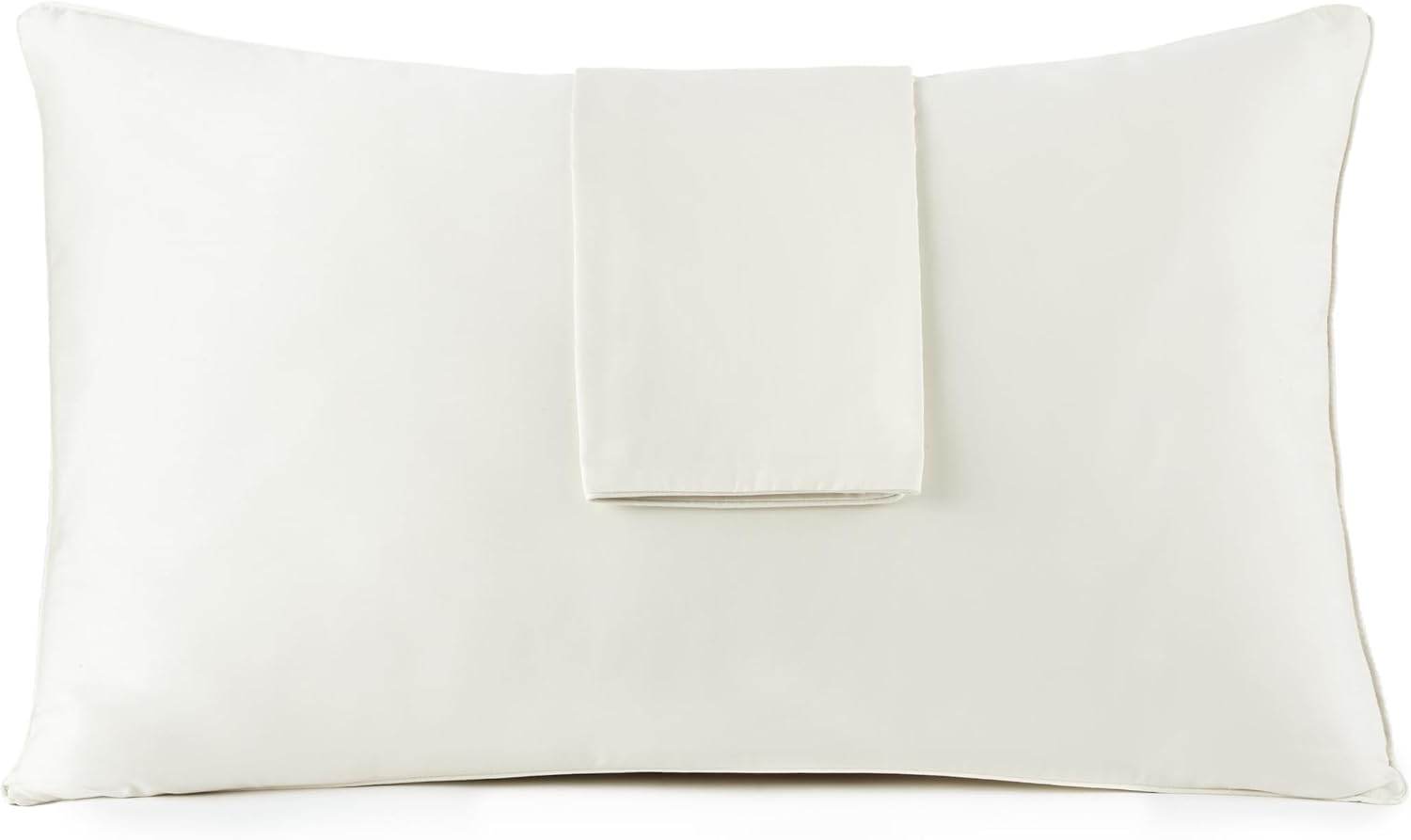 WhisperOrganics Organic Cotton Pillow Protector - 100% Waterproof Pillow Protector King Size GOTS & Fairtrade Certified - 140GSM Thicker Hy…
