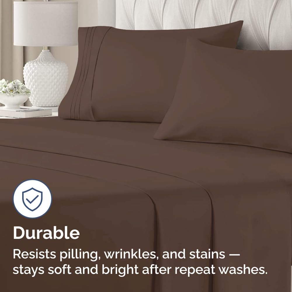 King Standard Pillow Cases Set of 2 - Ultra-Soft Hotel Quality Pillowcase Covers - Comfy, Cozy & Fade Free - Wrinkle Resistant - Machine…