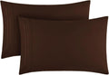Mellanni Pillow Cases - Luxury, Extra Soft, Cooling Pillow Covers - 2 PC Iconic Collection Pillowcases - Envelope Closure (King 20" x 40",…