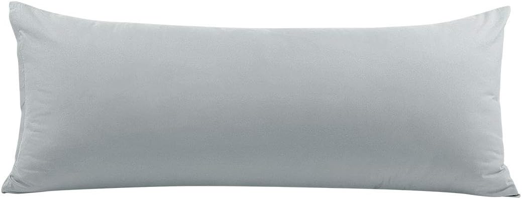 PiccoCasa Body Pillow Pillowcase with Zipper Closure, 110 GSM Brushed Microfiber Body Pillow Cover, Soft Long Pillow Cases for Body Pillows…
