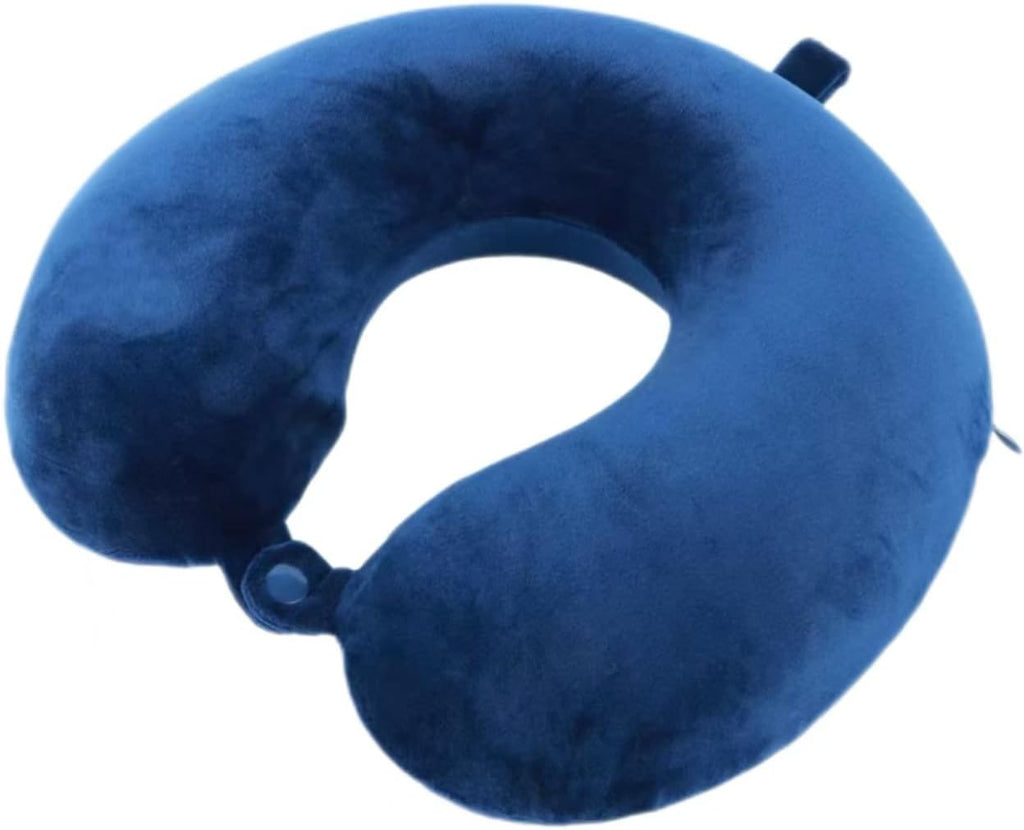 Travel Pillow,100% Pure Memory Foam U Shaped Neck Pillow, Super Lightweight Portable Headrest Great for Airplane, Car, Home, Office, Sleeping…