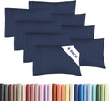 Standard Pillow Cases Set of 8 - Ultra Soft Hotel Quality Pillowcase Covers - Comfy, Cozy & Wrinkle Free - Shrink, Stain & Fade Resistant…