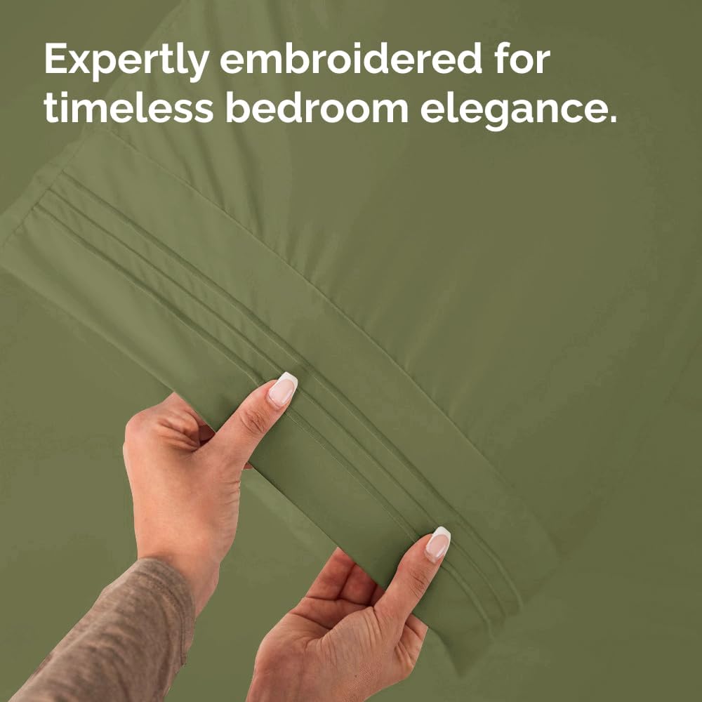 King Pillow Cases Set of 10 - Ultra Soft Hotel Quality Pillowcase Covers - Comfy. Cozy & Wrinkle Free - Shrink, Stain and Fade Resistant…